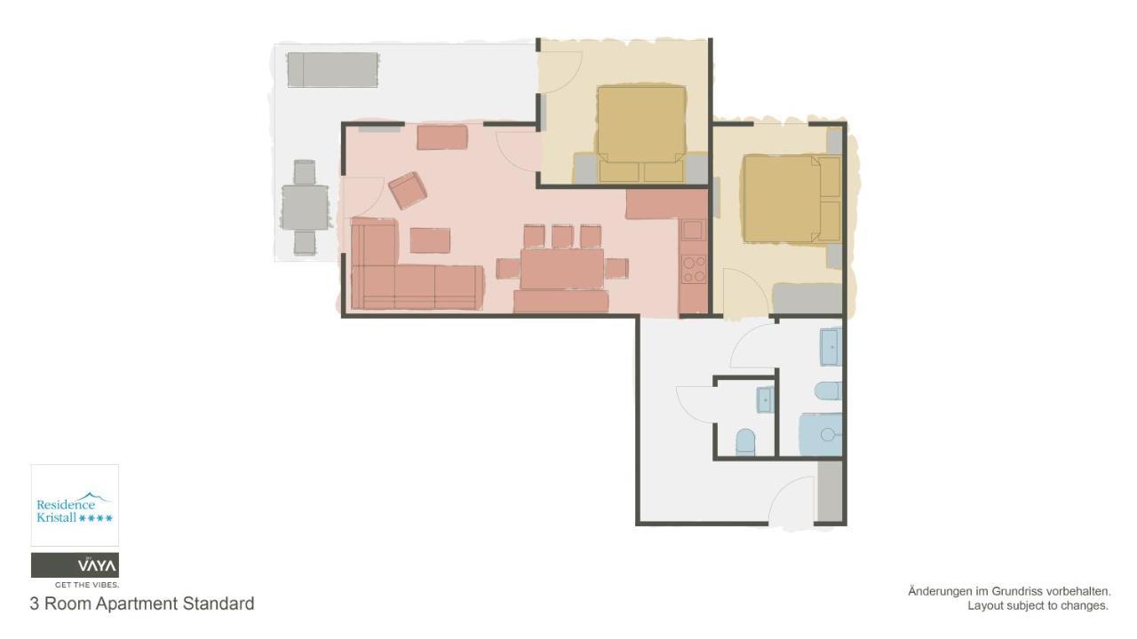 Residence Kristall By Vaya Inklusive Joker Card Saalbach-Hinterglemm Zewnętrze zdjęcie