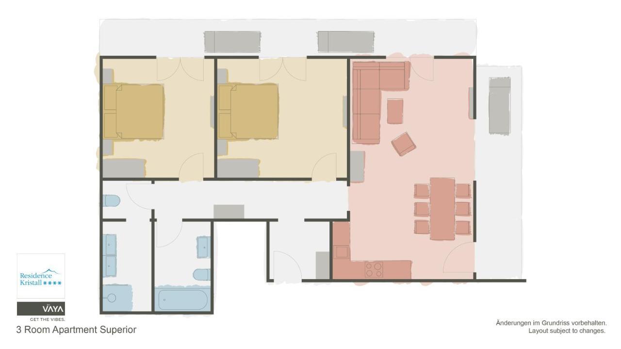 Residence Kristall By Vaya Inklusive Joker Card Saalbach-Hinterglemm Zewnętrze zdjęcie