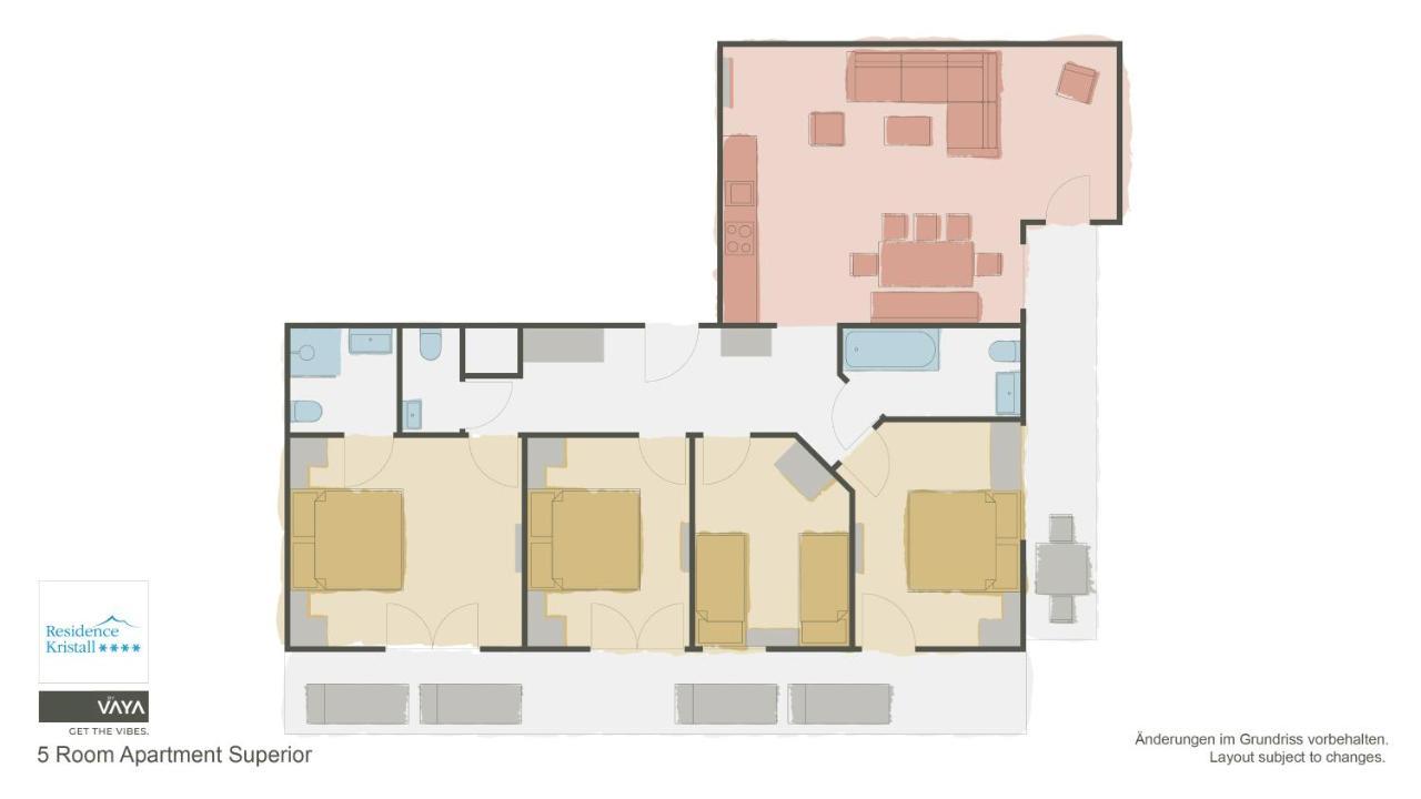 Residence Kristall By Vaya Inklusive Joker Card Saalbach-Hinterglemm Zewnętrze zdjęcie